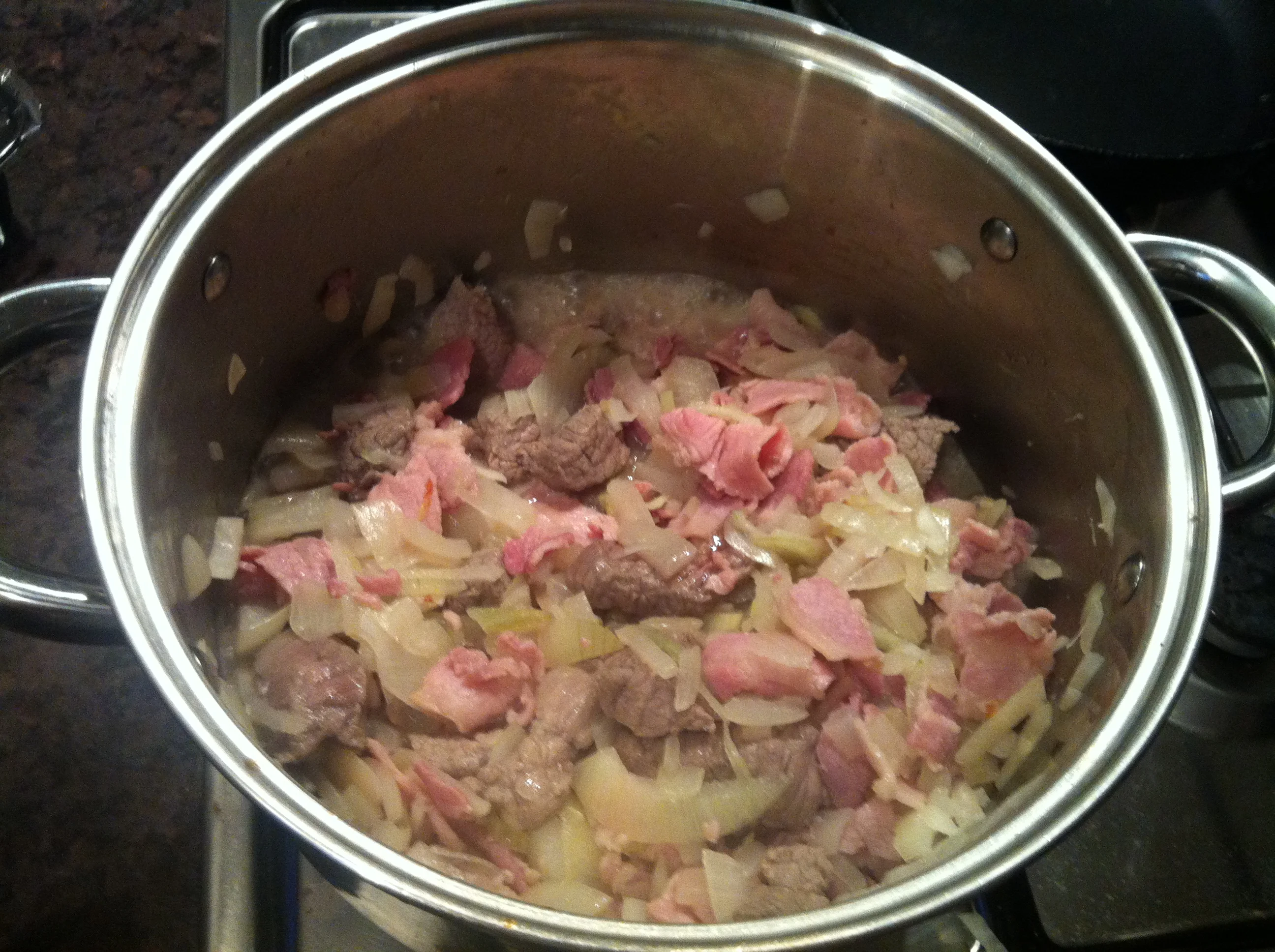 Brown The Meat