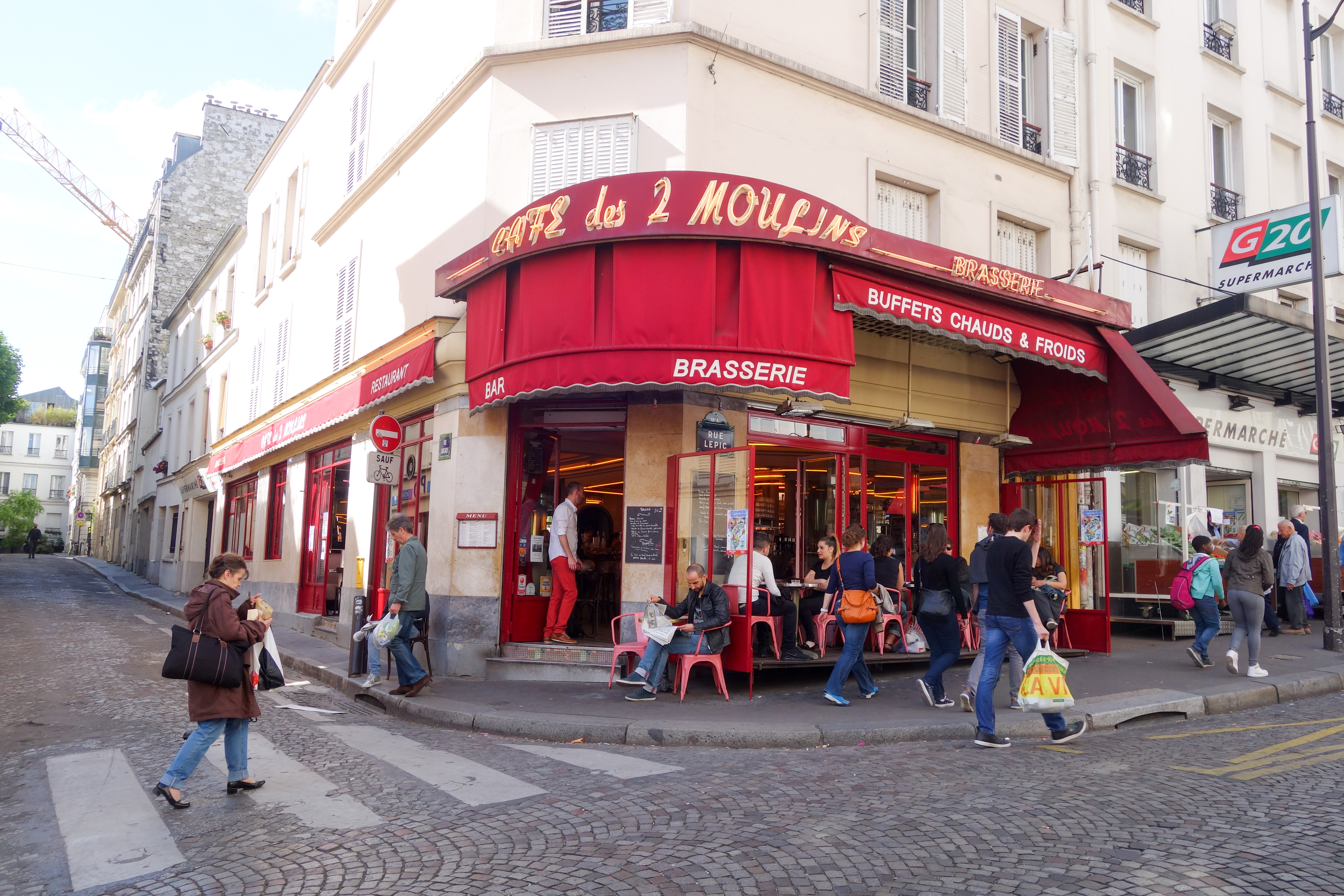 Cafe Des deux Moulins - from the film amelie